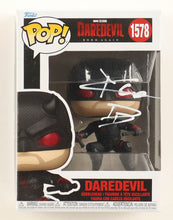 Load image into Gallery viewer, Charlie Cox Signed "Daredevil: Born Again" #1578 Daredevil Funko Pop! Vinyl Figure Inscribed "DD" (Beckett)