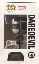 Load image into Gallery viewer, Charlie Cox Signed "Daredevil: Born Again" #1578 Daredevil Funko Pop! Vinyl Figure Inscribed "DD" (Beckett)
