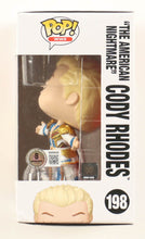 Load image into Gallery viewer, Cody Rhodes Signed "WWE" #198 "The American Nightmare" Cody Rhodes Funko Pop! Vinyl Figure (Beckett)