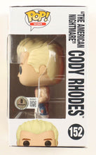 Load image into Gallery viewer, Cody Rhodes Signed "WWE" #198 "The American Nightmare" Cody Rhodes Funko Pop! Vinyl Figure (Beckett)