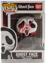 Load image into Gallery viewer, Matthew Lillard Signed "Scream" #1607 Ghost Face Funko Pop! Inscribed "Stu" (PA)