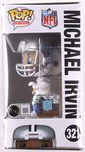 Load image into Gallery viewer, Michael Irvin Signed "Cowboys" #321 Funko Pop! Vinyl Figure (Beckett)