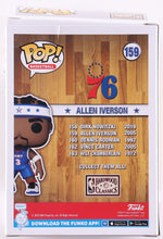Load image into Gallery viewer, Allen Iverson Signed "NBA All-Stars" #159 Funko Pop! Vinyl Figure (JSA)