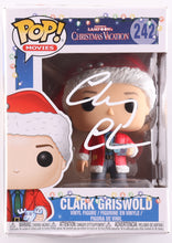 Load image into Gallery viewer, Chevy Chase Signed "National Lampoon's Christmas Vacation" #242 Clark Griswold Funko Pop! Vinyl Figure (Beckett)
