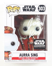 Load image into Gallery viewer, Jaime King Signed "Star Wars" #303 Aurra Sing Funko Pop! Vinyl Figure (ACOA)