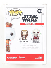 Load image into Gallery viewer, Jaime King Signed "Star Wars" #303 Aurra Sing Funko Pop! Vinyl Figure (ACOA)