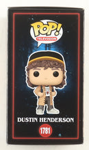 Load image into Gallery viewer, Gaten Matarazzo Signed "Stranger Things" #1781 Dustin Henderson Funko Pop! Vinyl Figure (AutographCOA)