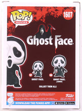 Load image into Gallery viewer, Jack Quaid Signed "Ghost Face" #1607 Ghost Face Funko Pop! Vinyl Figure Inscribed "Richie" (JSA)