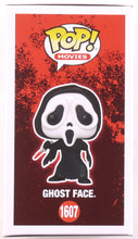 Load image into Gallery viewer, Jack Quaid Signed "Ghost Face" #1607 Ghost Face Funko Pop! Vinyl Figure Inscribed "Richie" (JSA)