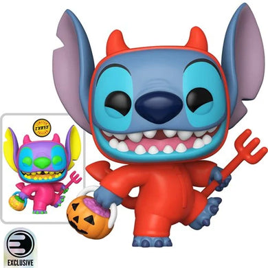 PREORDER DECEMBER - Lilo & Stitch Devilish Stitch Funko Pop! Vinyl Figure #1701 - Entertainment Earth Exclusive