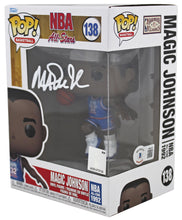 Load image into Gallery viewer, Magic Johnson Signed NBA All-Stars #138 Funko Pop! Vinyl Figure (Beckett)
