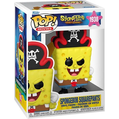 PREORDER NOVEMBER - The SpongeBob Movie: Search for SquarePants SpongeBob Funko Pop! Vinyl Figure #1938