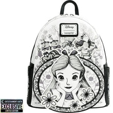 Load image into Gallery viewer, PREORDER MAY - Alice in Wonderland Sketch Mini-Backpack - Entertainment Earth Exclusive