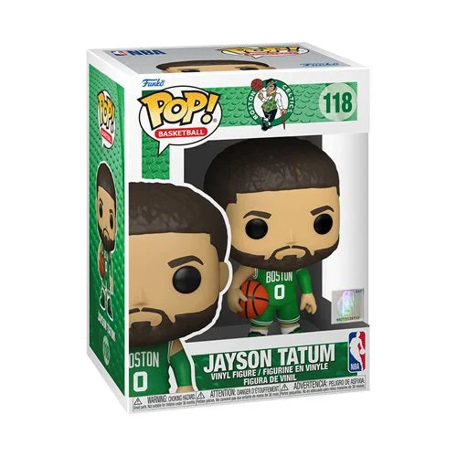 NBA Celtics Jayson Tatum (Green Jersey) Funko Pop! Vinyl Figure #118