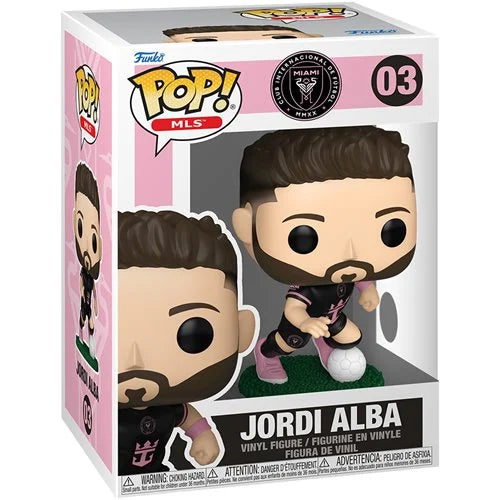 PREORDER MAY - Soccer MLS Inter Miami Jordi Alba (Away) Funko Pop! Vinyl Figure #03
