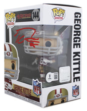 Load image into Gallery viewer, George Kittle Signed 49ers #144 Funko Pop! Vinyl Figure (Beckett)