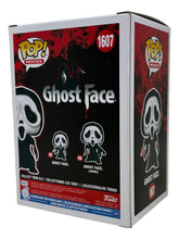 Load image into Gallery viewer, Matthew Lillard &amp; Skeet Ulrich Signed "Scream" #1607 Ghost Face Funko Pop! Vinyl Figure Inscribed "Stu" &amp; "Billy" (JSA)