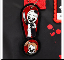 Load image into Gallery viewer, Terrifier 2 Cosplay Reversible Convertible Square Bag whatever makes you happy ￼