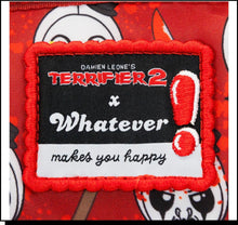 Load image into Gallery viewer, Terrifier 2 Cosplay Reversible Convertible Square Bag whatever makes you happy ￼