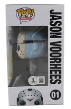 Load image into Gallery viewer, Ari Lehman Signed "Friday the 13th" #01 Jason Voorhees Funko Pop! Vinyl Figure Inscribed "First F'n Jason" &amp; "Jason 1" (Beckett)