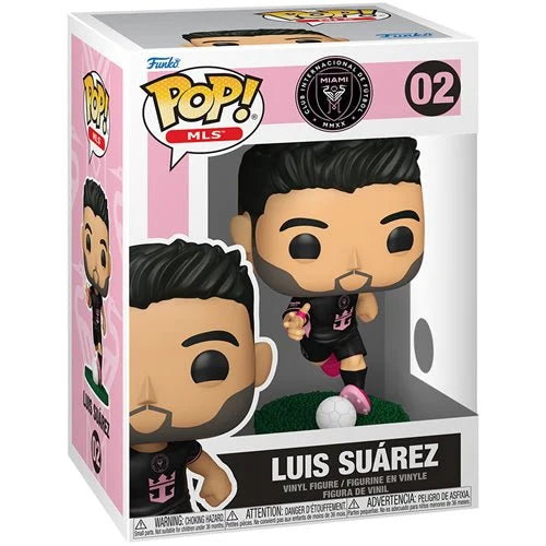 PREORDER MAY - Soccer MLS Inter Miami Luis Suarez (Away) Funko Pop! Vinyl Figure #02