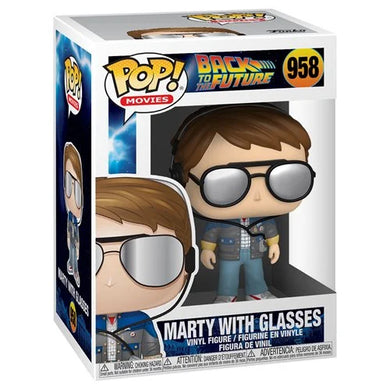PREORDER FEBRUARY - Back to the Future Marty with Glasses Funko Pop! Vinyl Figure #958