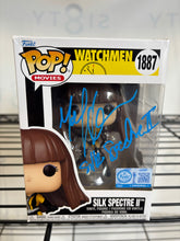 Load image into Gallery viewer, Malin Akerman Signed "Watchmen" #1887 Silk Spectre II Funko Pop! BECKETT