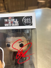Load image into Gallery viewer, Sebastian Stan Signed "The Falcon and the Winter Soldier" #813 Winter Soldier Funko Pop! Vinyl Figure (PSA)