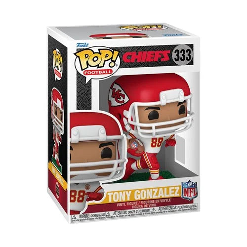 PREORDER NOVEMBER - NFL Legends Tony Gonzalez (Chiefs) Funko Pop! Vinyl Figure #333