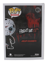 Load image into Gallery viewer, Ari Lehman Signed "Friday the 13th" #01 Jason Voorhees Funko Pop! Vinyl Figure Inscribed "First F'n Jason" &amp; "Jason 1" (Beckett)