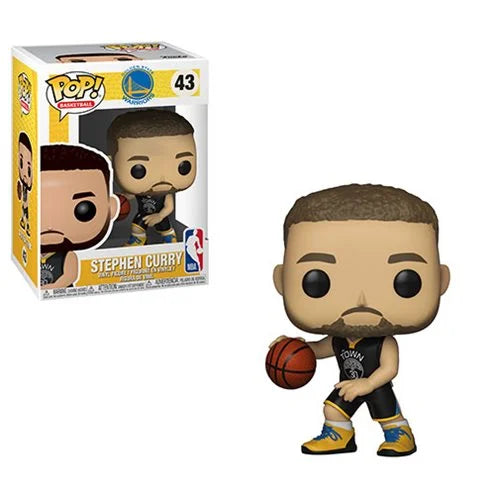 PREORDER AUGUST - NBA Stephen Curry Warriors Funko Pop! Vinyl Figure #43