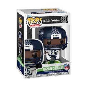 PREORDER NOVEMBER - NFL Legends Richard Sherman (Seahawks) Funko Pop! Vinyl Figure #331
