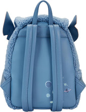 Load image into Gallery viewer, Loungefly Disney Stitch Plush Sherpa Mini Backpack