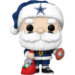 PREORDER SEPTEMBER - NFL Cowboys Santa Claus Holiday Funko Pop! Vinyl Figure #188