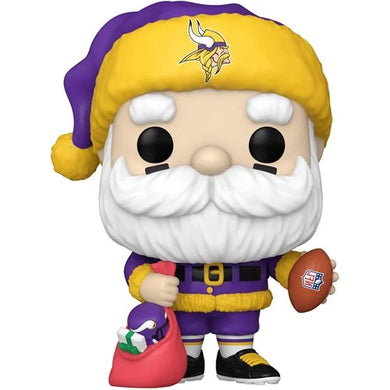 PREORDER SEPTEMBER - NFL Vikings Santa Claus Holiday Funko Pop! Vinyl Figure #198
