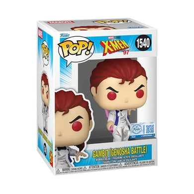 PREORDER JULY - X-Men '97 Gambit (Genosha Battle) Funko Pop! Vinyl Figure #1540 - Entertainment Earth Exclusive