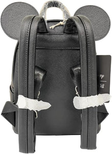 Loungefly x Mickey Suit Mini Saffiano Faux Leather Backpack