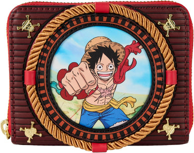 Loungefly Toei One Piece Zip Around Wallet