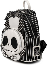 Load image into Gallery viewer, Loungefly Disney Nightmare Before Christmas Headless Jack Skellington Double Strap Shoulder Backpack