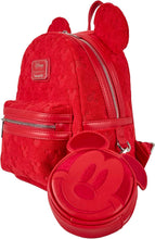 Load image into Gallery viewer, Loungefly Disney Mickey Ears Burnout Mini Backpack