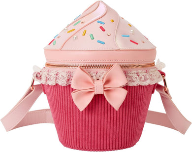 Loungefly Figural Cupcake Crossbody Bag