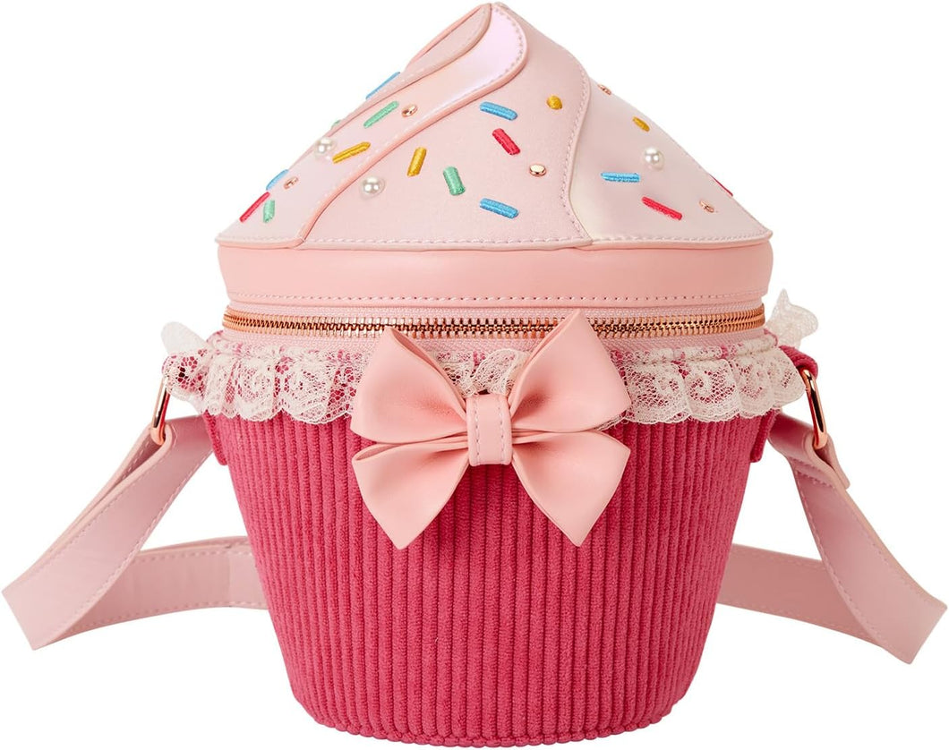 Loungefly Figural Cupcake Crossbody Bag