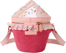 Load image into Gallery viewer, Loungefly Figural Cupcake Crossbody Bag