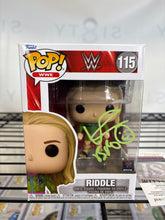 Load image into Gallery viewer, Matt Riddle signed WWE Funko pop with COA ￼