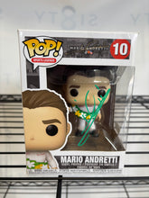 Load image into Gallery viewer, Mario Andretti Signed Racing Funko Pop With Coa