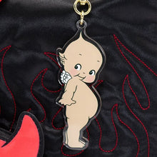 Load image into Gallery viewer, Whatever Makes You Happy Kewpie Devil Puffy Tote Bag with Angel Acrylic Charm