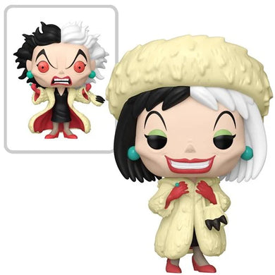 PREORDER DECEMBER - 101 Dalmatians Cruella De Vil Funko Pop! Vinyl Figure #1663