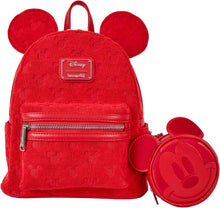 Load image into Gallery viewer, Loungefly Disney Mickey Ears Burnout Mini Backpack