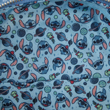 Load image into Gallery viewer, Loungefly Disney Stitch Plush Sherpa Mini Backpack