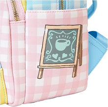 Load image into Gallery viewer, Loungefly Pokémon Café Triple Pocket Backpack | Pokemon Cafe Sweet Treats with Piplup, Dedenne, Yamper, Eevee, Pikachu